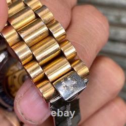 RARE Blansacar President Horological MOP Dial Automatic Swiss Diamond Vintage