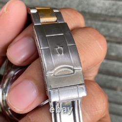 RARE Bulova Oceanographer Automatic ETA Swiss Made Two Tone Vintage Watch