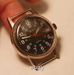 RARE Circa. 1967 Vietnam War SOG Sears Swiss Vintage Military Wristwatch