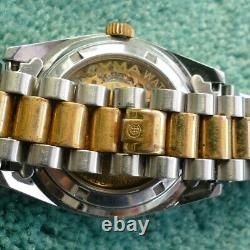 RARE Cyma President Days Date Diamond Gen2 Automatic Watch Vintage Swiss