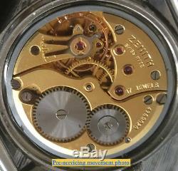 RARE DIAL Zenith Pilot vintage Swiss mechanical watch (1959)