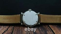 RARE! E. GUBELIN WWII 1940 MILITARY cal. S852 VINTAGE 37mm RARE 15J SWISS WATCH