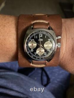 RARE HARD TO FIND VINTAGE Acta Chronograph Watch WORKING Keeps Time Swiss Made