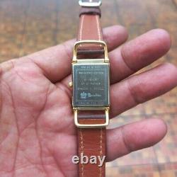 RARE Hamilton wilshire registed edition subsecond Quartz ETA Swiss Vintage Watch