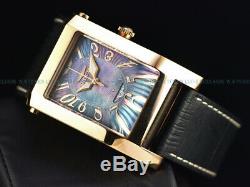 RARE Invicta Time Square Swiss Made ETA 2824 Automatic Flip Case Black MOP Watch