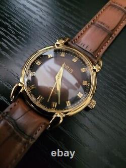 RARE MINT Mechanical Hand Wind AM044 Vintage Swiss Hand Wind Men's Watch