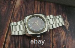 RARE! MONDIA TOP SECOND AS cal. 2063 AUTOMATIC VINTAGE 70's RARE 25J SWISS WATCH