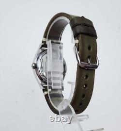 RARE Men's SWISS Vintage 1971 AUTOMATIC Watch BULOVA Cal. 11AOACB. Green Dial