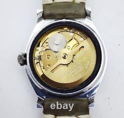 RARE Men's SWISS Vintage 1971 AUTOMATIC Watch BULOVA Cal. 11AOACB. Green Dial