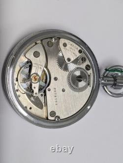 RARE! NOS Vintage 1902 OMEGA Stopwatch Cal. 9001 Hand Winding Silver Swiss Made