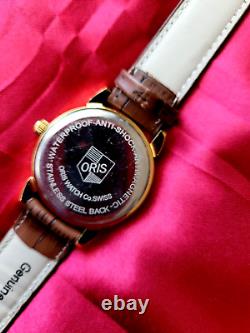 RARE New Old Stock Oris AM044 Vintage Swiss Hand Wind Men's Watch BEAUTIFUL