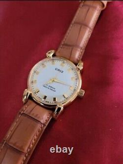 RARE Orìs AM044 Vintage Swiss Hand Wind Men's Watch BEAUTIFUL