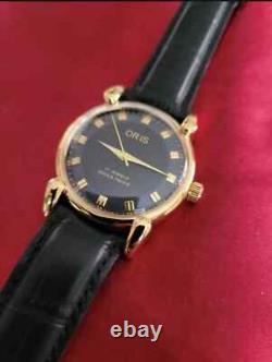 RARE Orìs AM044 Vintage Swiss Hand Wind Men's Watch BEAUTIFUL