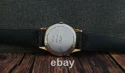 RARE! PALACE POINTERDATE 34mm GP VINTAGE 50's RARE 17J SWISS WATCH