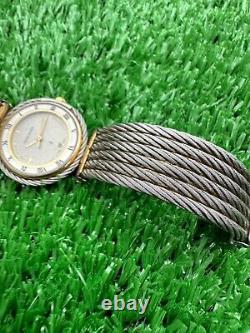 RARE PHILIPPE CHARRIOL PARIS LADY WATCH DELUXE JEWELERY VINTAGE 90s Swiss