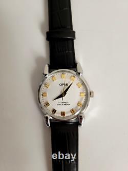 RARE Pristine Condition Oris AM044 Vintage Swiss Hand Wind Men's Watch
