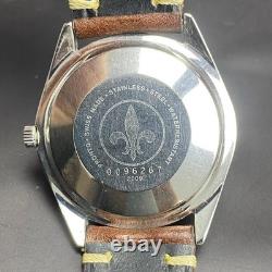 RARE Pronto Tropic Master Automatic Swiss 25J Gold Dial Two Tone Vintage Watch