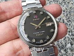 RARE RADO COSMO TRAVEL V202 AS 1858 Swiss Automatic Gents Watch c. 1970s Gents