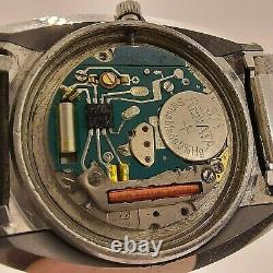 RARE RADO Diastar Quartz Silver Gold Dial Vintage Swiss Made Men's Watch