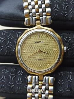 RARE RADO FLORENCE WATCH SWISS 1980s ORIGINAL VINTAGE CLASSIC OUTFIT