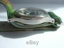 RARE SUPERB Vintage Men's Military G10 Swiss Ebauche Quartz Watch
