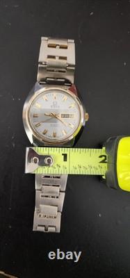 RARE Solvil et Titus Two Tone Automatic Watch Vintage Swiss