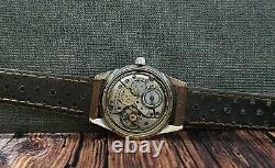 RARE! TISSOT VISODATE cal. 27B-621 SS VINTAGE 50's RARE 16J SWISS WATCH