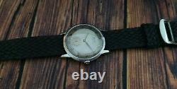 RARE! TISSOT WWII 40's MILITARY cal. 17-5 SS TWO-TONE VINTAGE RARE SWISS WATCH