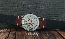 RARE! TISSOT WWII 40's MILITARY cal. 27 VINTAGE 35mm RARE 15J SWISS WATCH