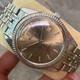 RARE Titus President Gray Dial Day Date Automatic Swiss Watch Men Vintage