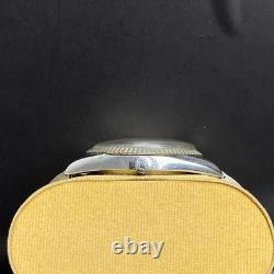 RARE Titus President Gray Dial Day Date Baton Automatic Swiss Watch Men Vintage RARE Titus President Gray Dial Day Date Baton Automatic Swiss Watch Men Vintage