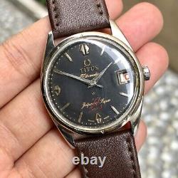 RARE Titus Titomatic Jet Power Super 77 Black Dial Swiss Vintage Men Watch