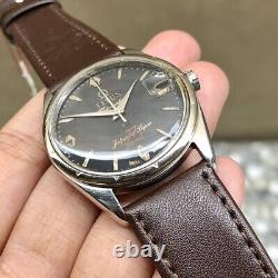 RARE Titus Titomatic Jet Power Super 77 Black Dial Swiss Vintage Men Watch