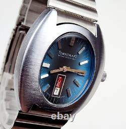 RARE, UNIQUE Men's SWISS Vintage 1974 Watch TOWNCRAFT. Manual Wind