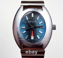 RARE, UNIQUE Men's SWISS Vintage 1974 Watch TOWNCRAFT. Manual Wind