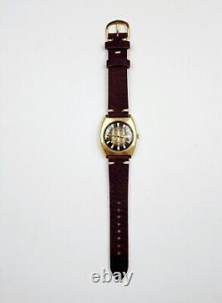 RARE, UNIQUE Men's SWISS Vintage 70's Watch WITTNAUER