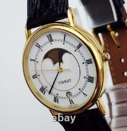 RARE, UNIQUE Men's SWISS Vintage MOONPHASE Watch TISSOT C280
