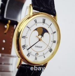 RARE, UNIQUE Men's SWISS Vintage MOONPHASE Watch TISSOT C280