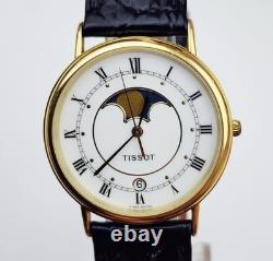 RARE, UNIQUE Men's SWISS Vintage MOONPHASE Watch TISSOT C280