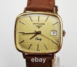 RARE, UNIQUE Men's SWISS Vintage Watch WITTNAUER Cal. Q115CA
