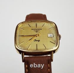 RARE, UNIQUE Men's SWISS Vintage Watch WITTNAUER Cal. Q115CA