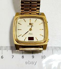 RARE, UNIQUE Men's SWISS Vintage Watch ZENITH Defy 20 0090 470 Y