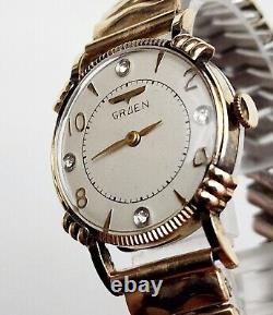 RARE, UNIQUE Men's Vintage 1924 SWISS Watch GRUEN Guild Cal. 153. Manual Wind