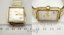 RARE, UNIQUE Men's Vintage 60's SWISS 10K Gold Plated Watch ENDURA. Manual Wind