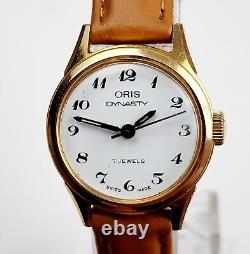 RARE, UNIQUE Women's SWISS Vintage 60's Watch ORIS Dinasty Cal. 732. Manual Wind