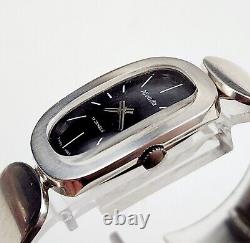 RARE, UNIQUE Women's SWISS Vintage 70's 800 STERLING SILVER Watch NIVADA