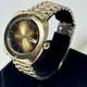 RARE VINTAGE 14k GF Jacques Prevard Vacuum Automatic Swiss Watch Mens 35mm