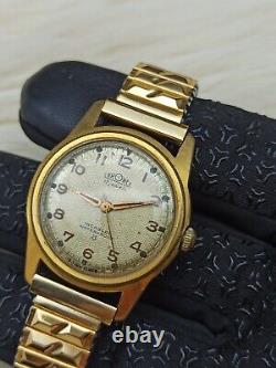 RARE VINTAGE CHRONEX WATCH MANUAL SWISS 1960s ORIGINAL ROUND DIAL 34 MM