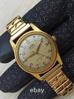 RARE VINTAGE CHRONEX WATCH MANUAL SWISS 1960s ORIGINAL ROUND DIAL 34 MM