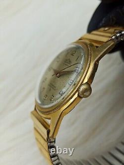 RARE VINTAGE CHRONEX WATCH MANUAL SWISS 1960s ORIGINAL ROUND DIAL 34 MM